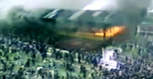 Pożar na stadionie Brandford