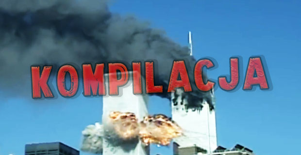 Kompilacja nagrań ataku na drugą wieże WTC