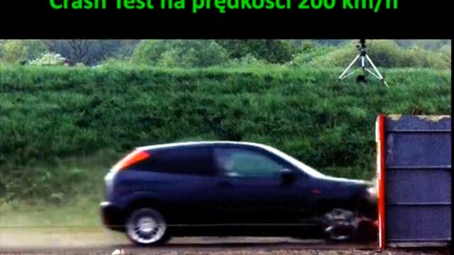 Kontrolowane zderzenia przy prędkości 200km/h