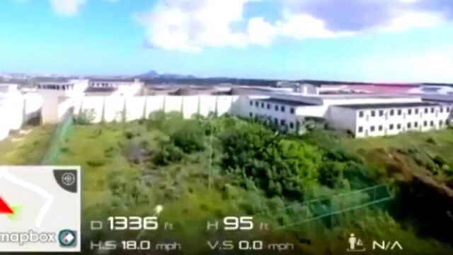 Tak wygląda przemyt dronem do więzienia